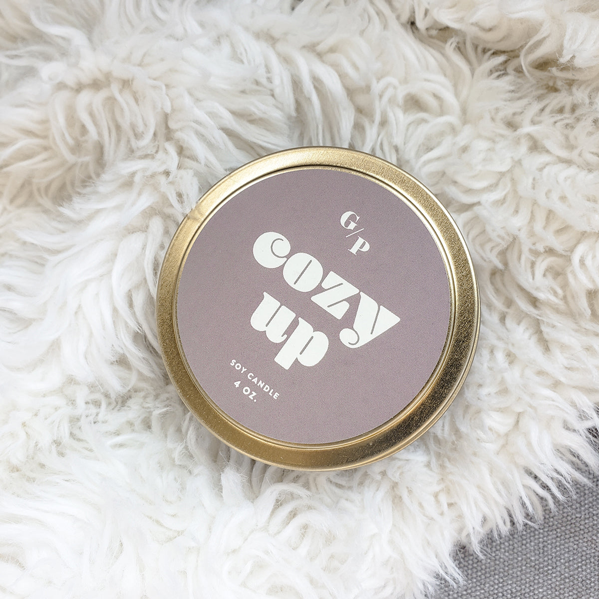 Cozy Up 4 oz. Just Because Candle Tin