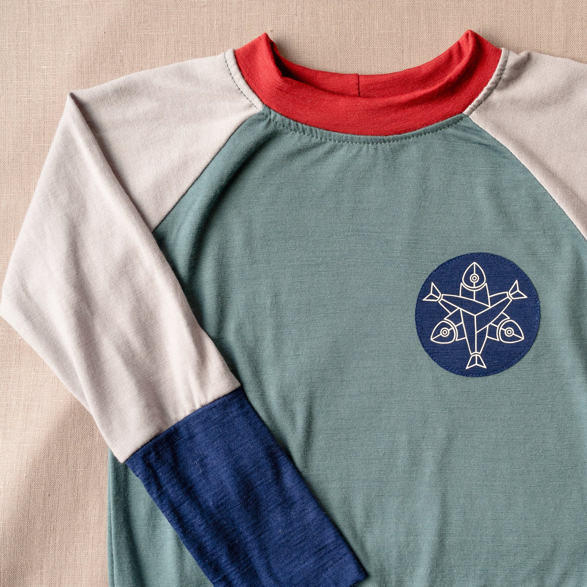 Big Kid Explorer Merino Crew Top