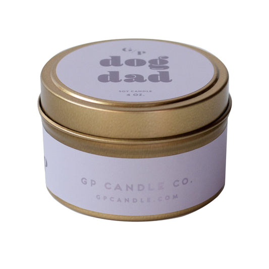 Dog Dad 4 oz. Candle Tin