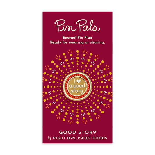 Good Story Enamel Pin