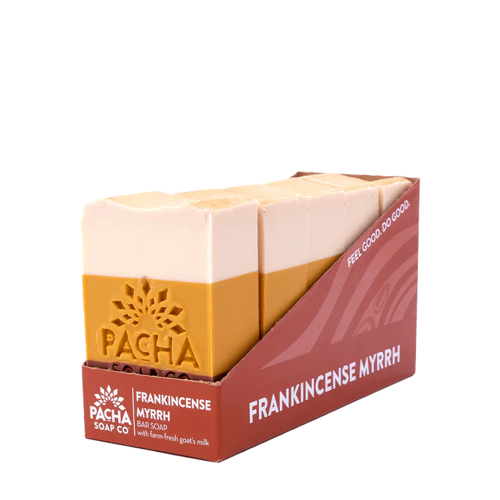 Frankincense Myrrh Soap | 4 oz | Pacha Soap Company