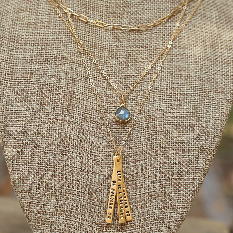 Gemstone Drop Necklaces