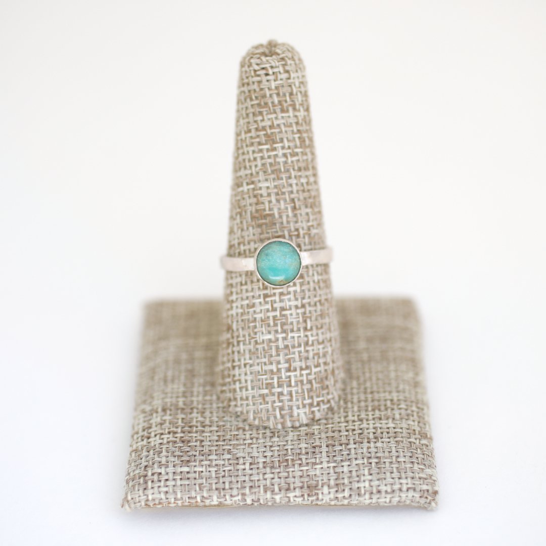 Gemstone Stacking Rings - Opal, Chrysoprase, Lapis, Malachite or Moonstone