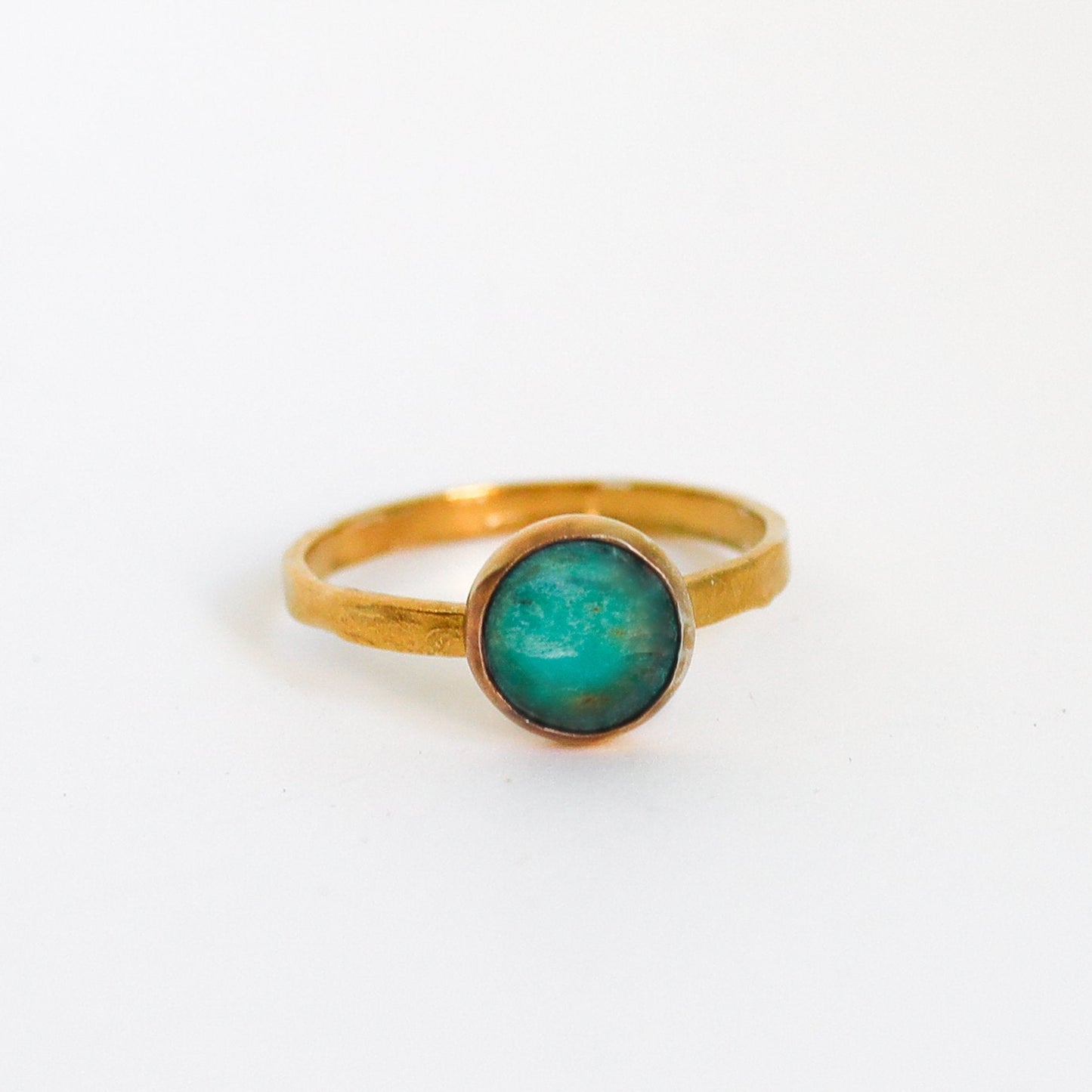 Gemstone Stacking Rings - Opal, Chrysoprase, Lapis, Malachite or Moonstone