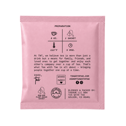 Hibiscus Rose 50 ct. Overwrap Bag
