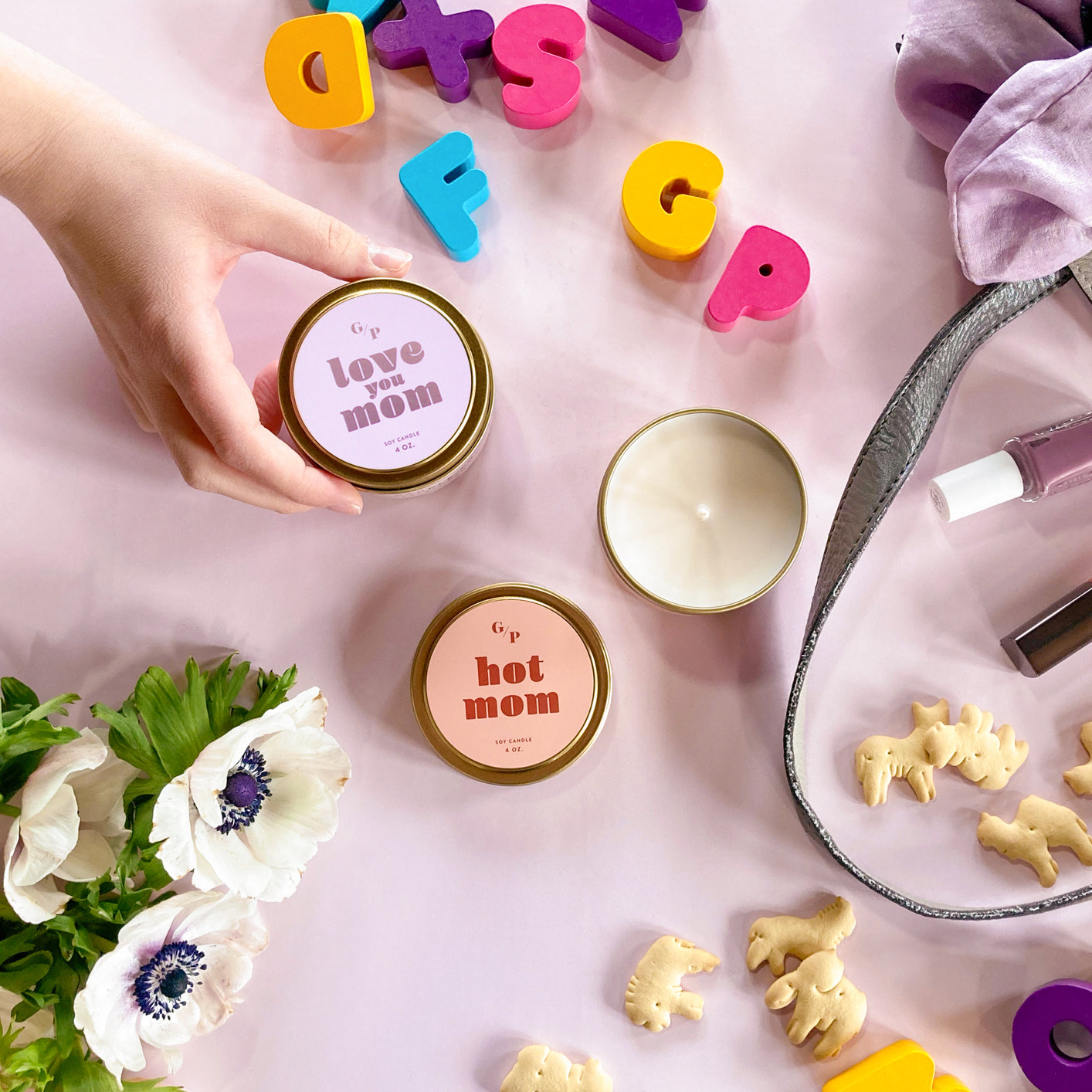 Love You Mom 4 oz. Candle Tin