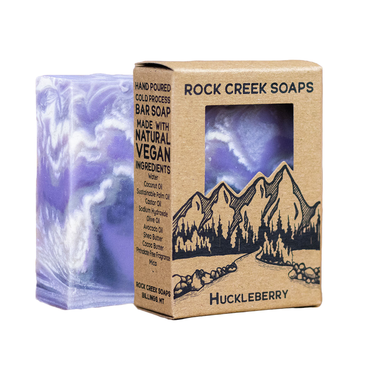 HUCKLEBERRY SOAP | Wild Mountain Huckleberries