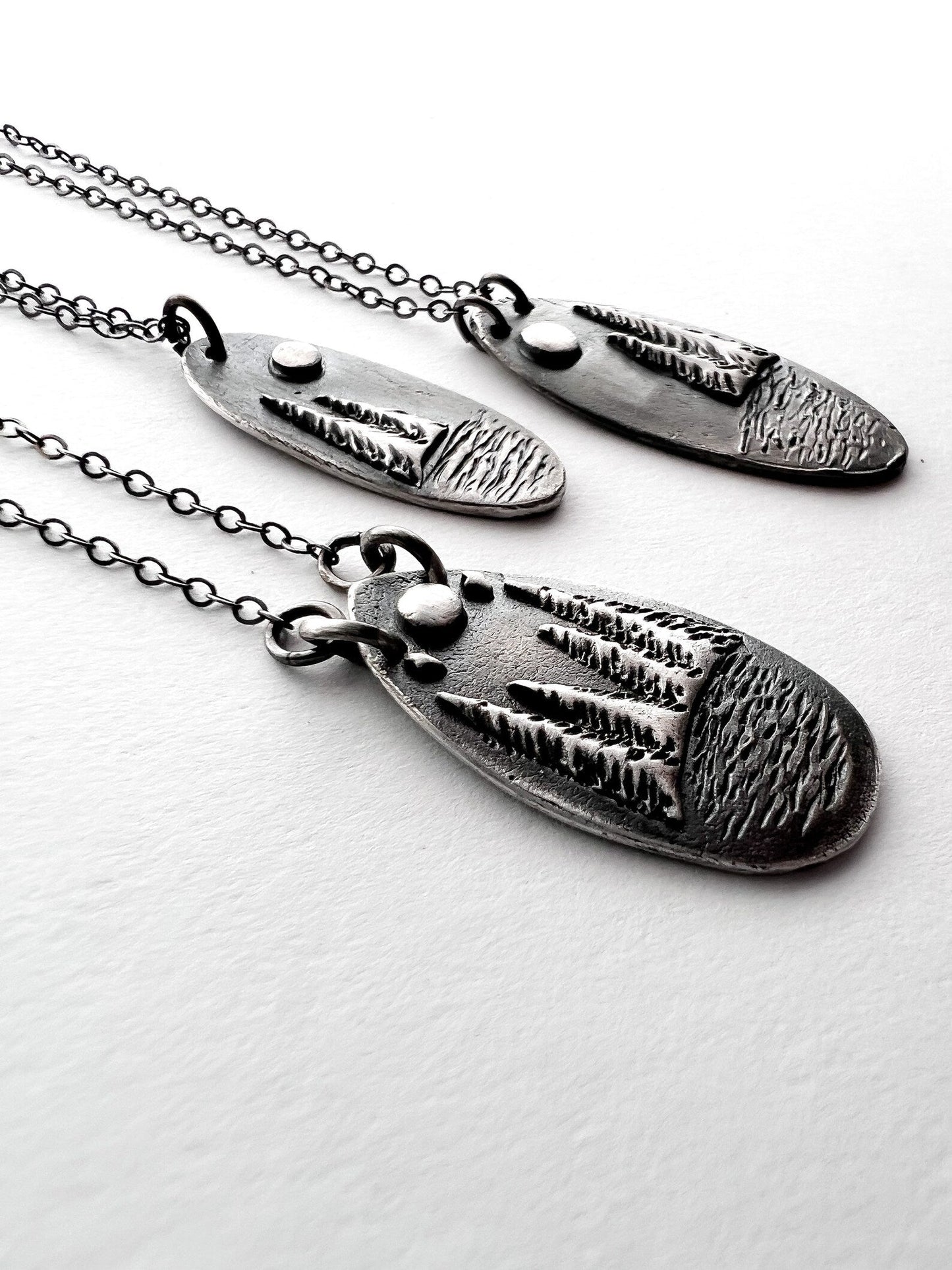 Full Moon Lake Necklace Small