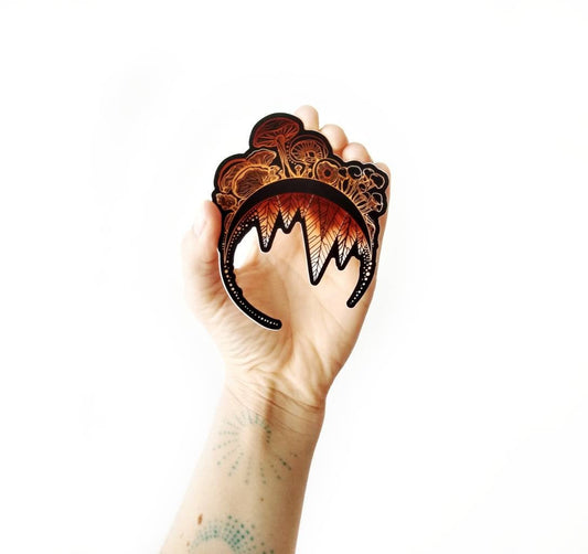 Mushroom Moon 4โ sticker