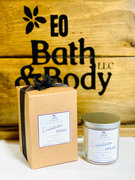Cinnamon Sticks Luxury Coconut + Soy Wax Candle