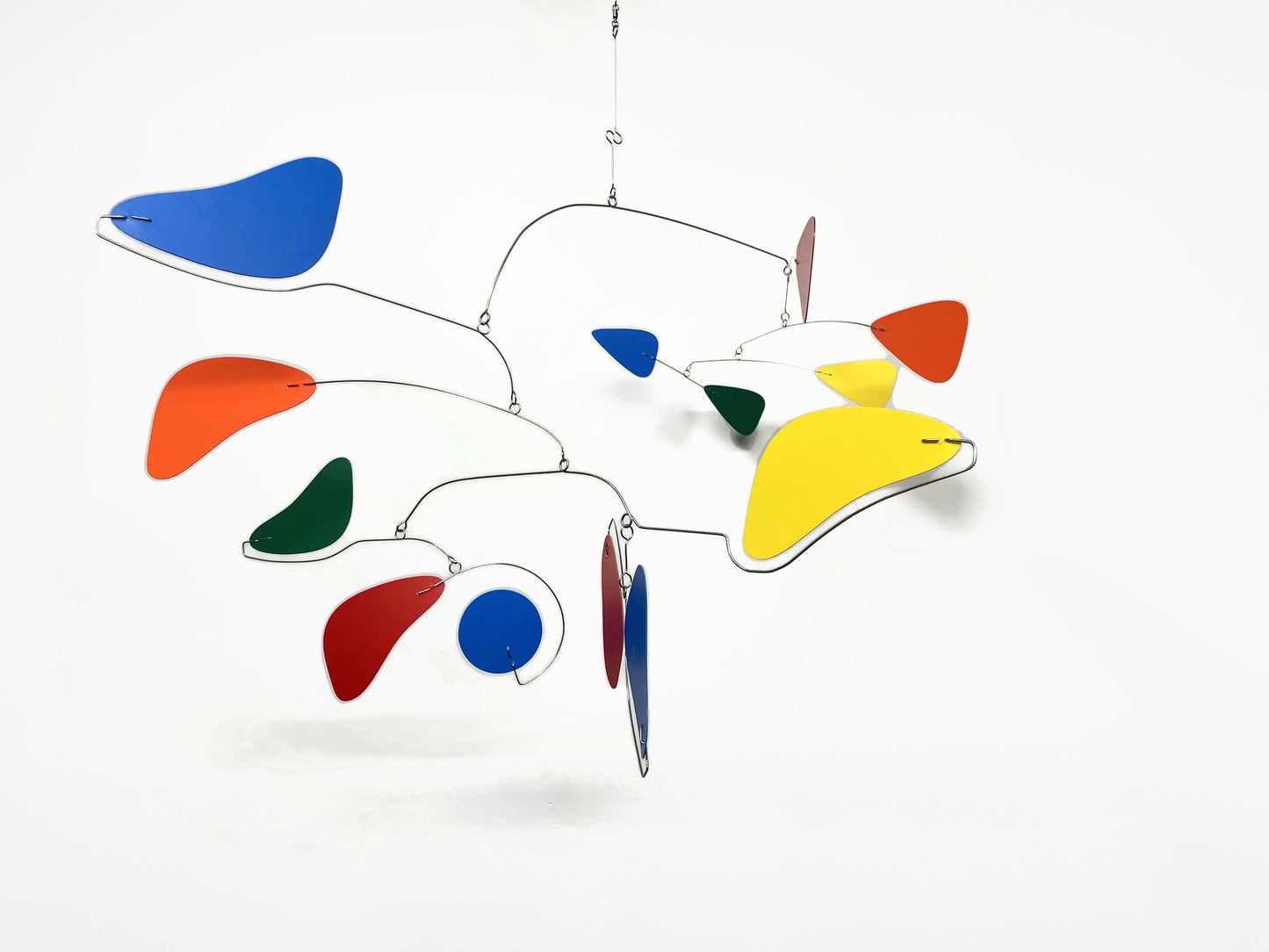 Adult Mobile Mid Century Modern Rainbow in Serenity II Style for Home or Office