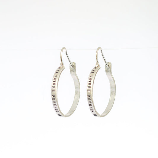 Julia Quote Hook Hoops - RBG, Nevertheless she persisted and more