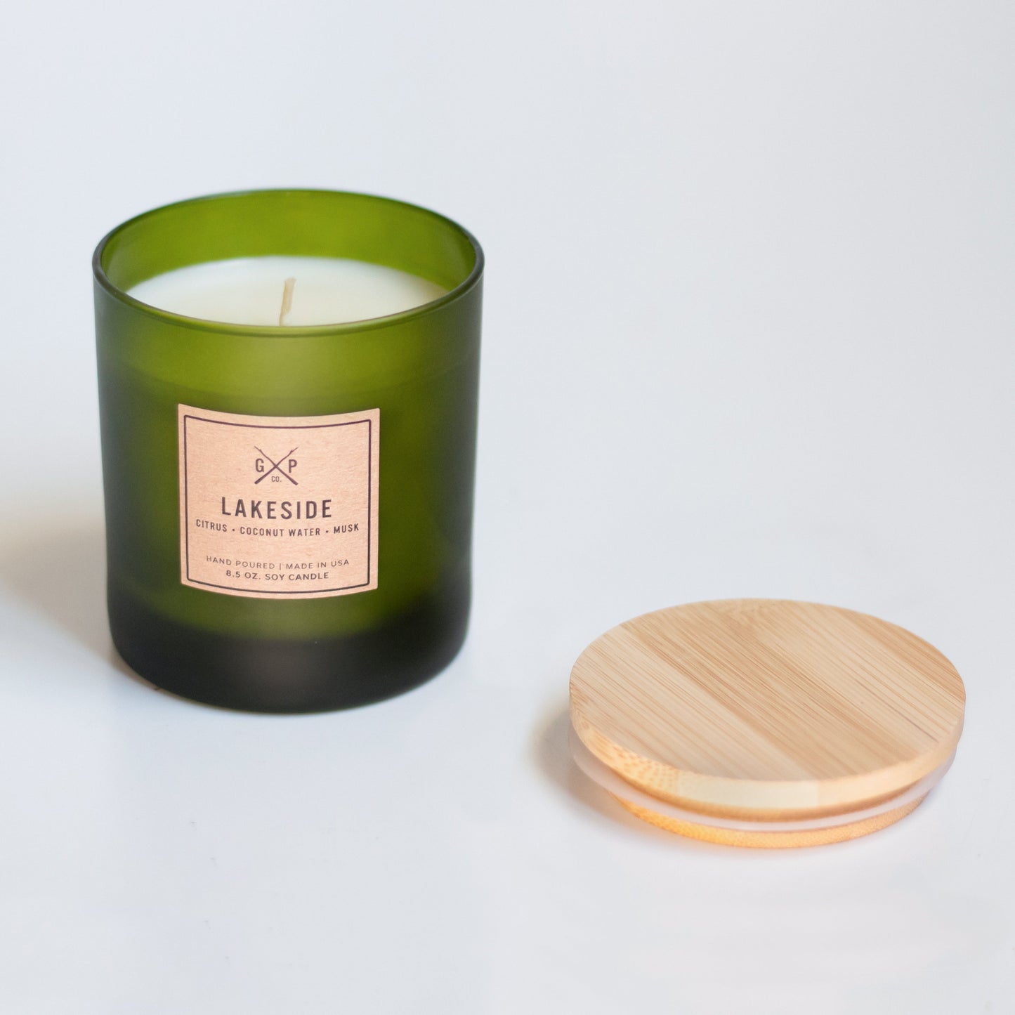 Lakeside 8.5 oz Balsam + Feather Candle