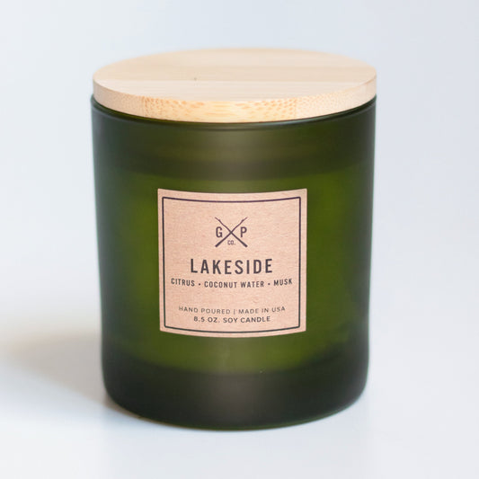 Lakeside 8.5 oz Balsam + Feather Candle