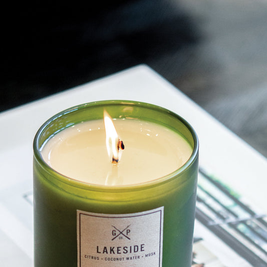 Lakeside 8.5 oz Balsam + Feather Candle