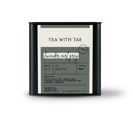 Lavender Earl Grey Tea Tin Gift (20 tea sachets)