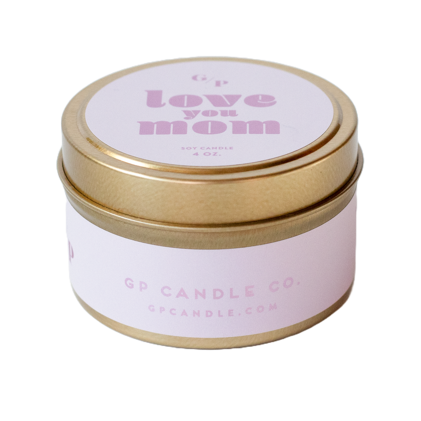 Love You Mom 4 oz. Candle Tin