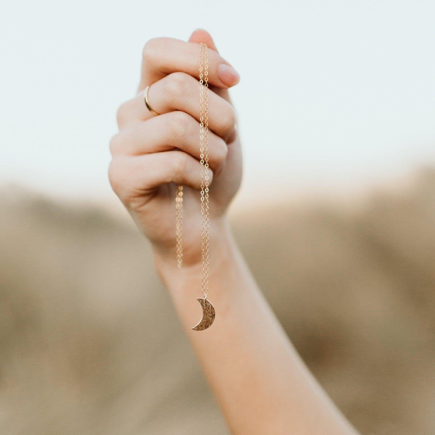 Crescent Moon Necklace