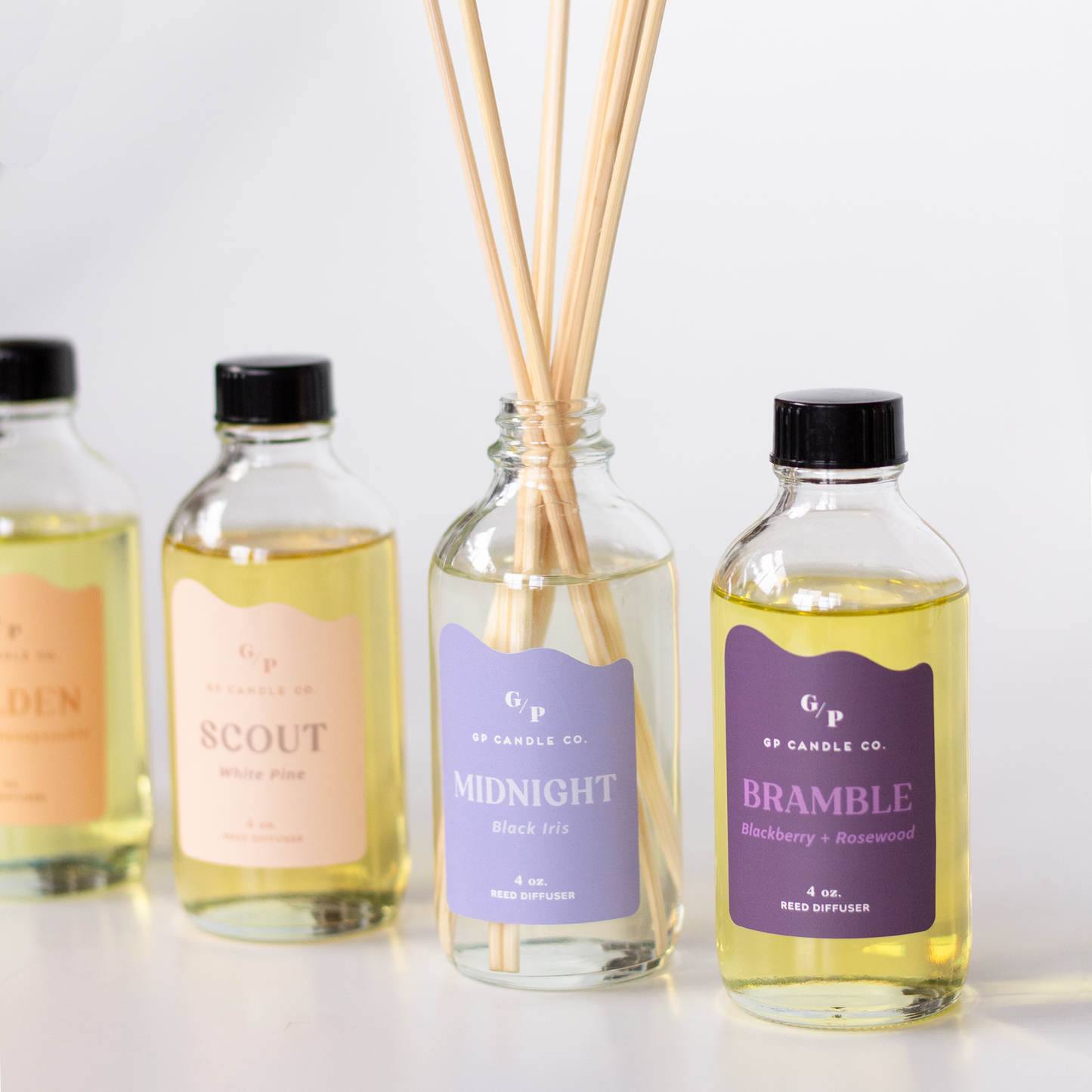 Midnight 4 oz. Hue Reed Diffuser (Black Iris)
