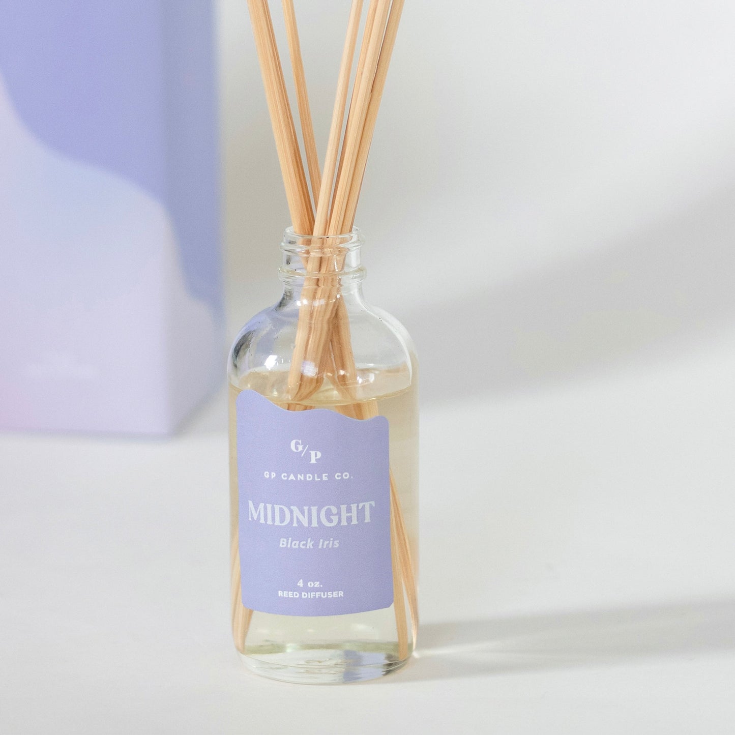 Midnight 4 oz. Hue Reed Diffuser (Black Iris)