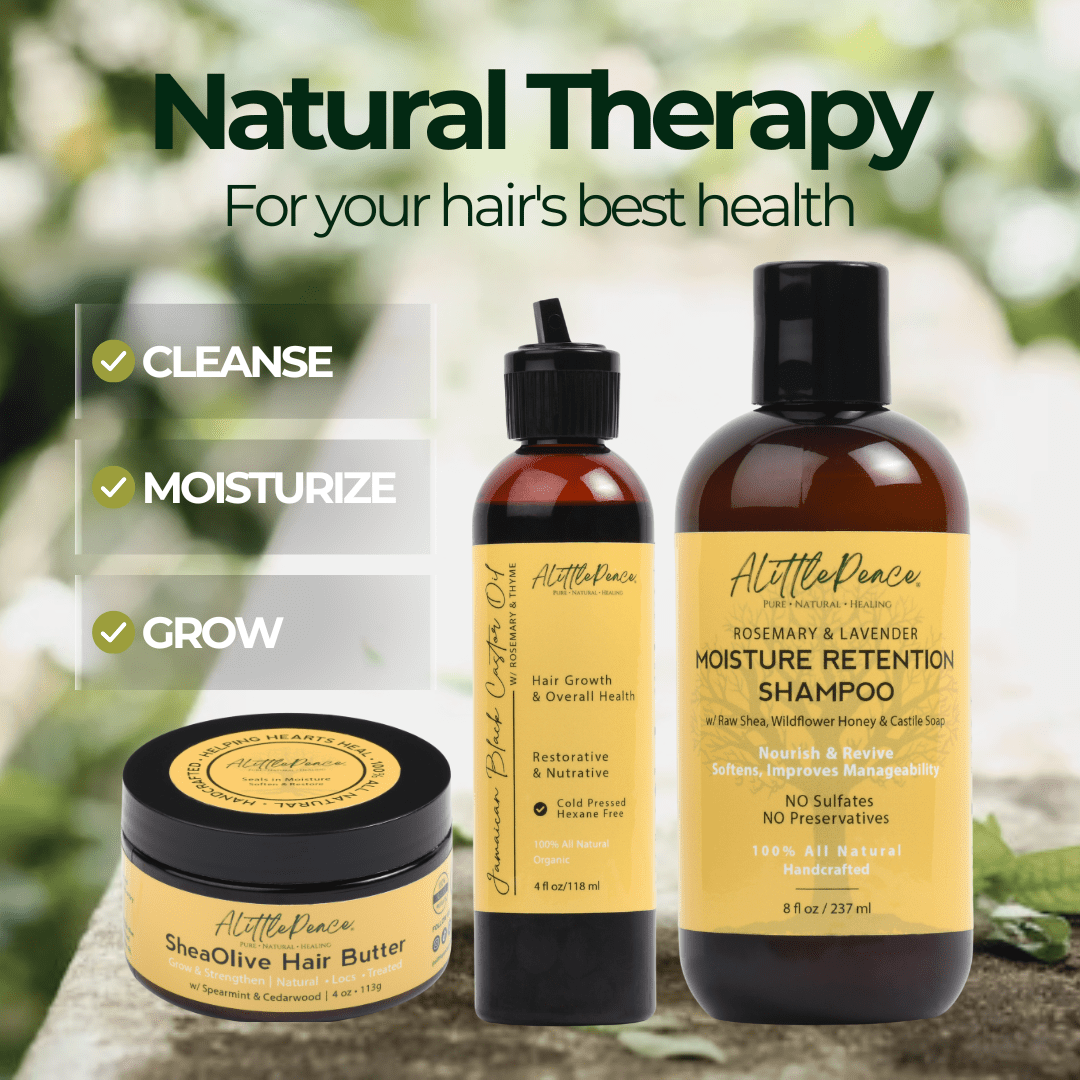 SheaOlive Hair Butter w/Spearmint & Cedarwood