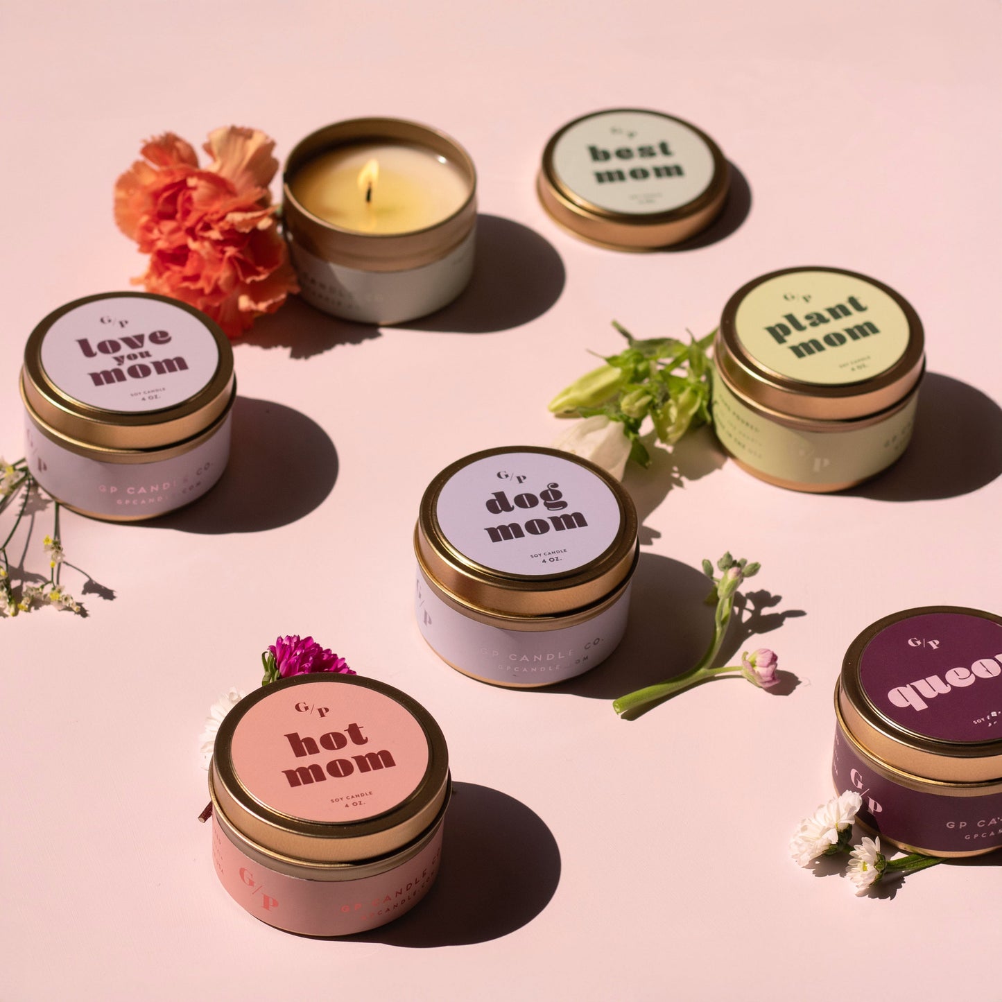 Love You Mom 4 oz. Candle Tin