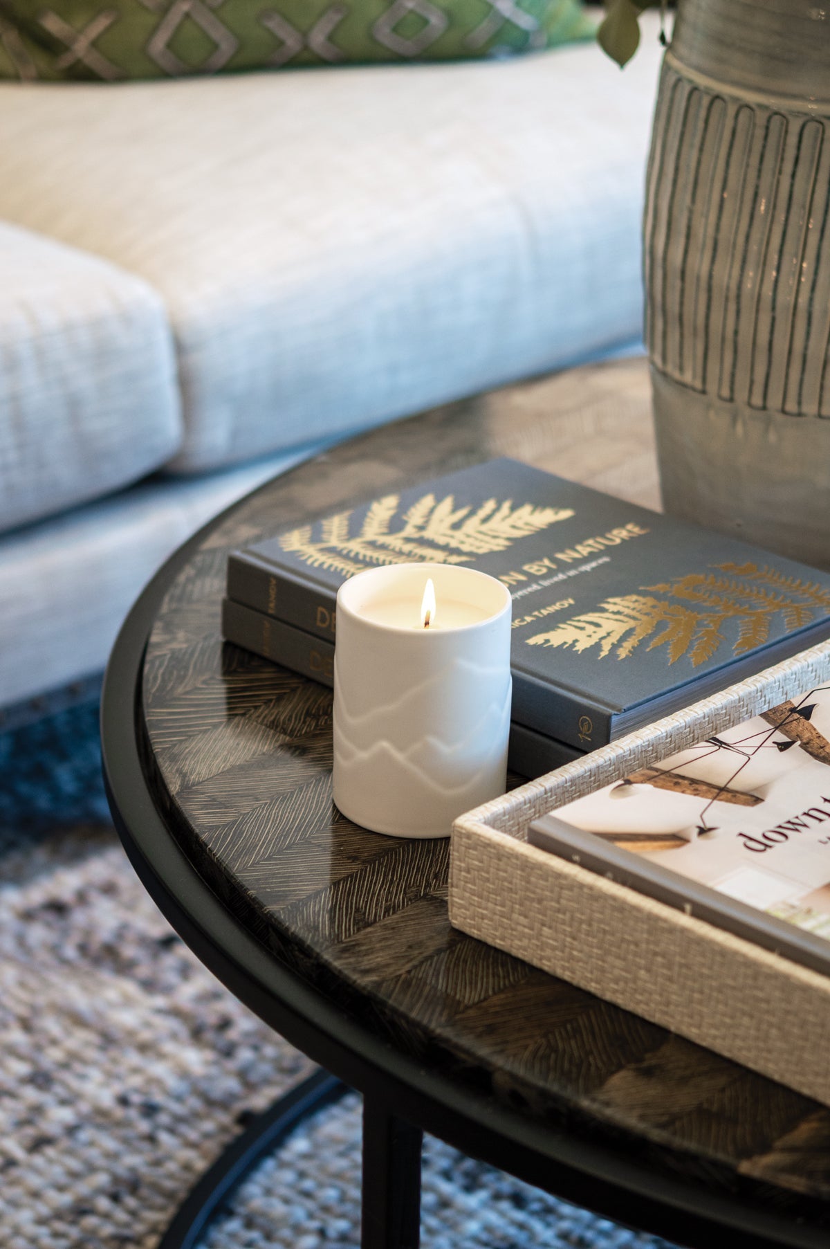 White Pine 12 oz. Balsam + Feather Mountain Candle