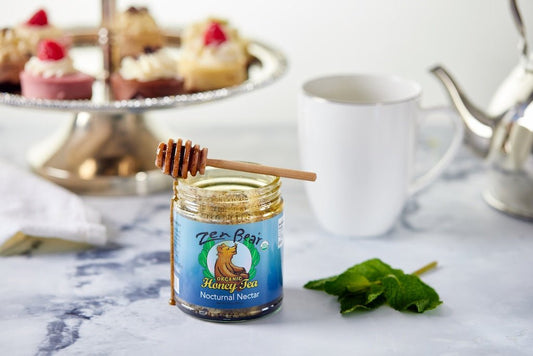 Nocturnal Nectar Honey Tea – Organic Herbal Blend for Restful Sleep (10 oz)