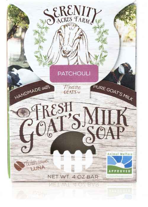 Patchouli Goat Milk Soap - Earthy & Grounding Cleanser | Serenity Acres Farm™