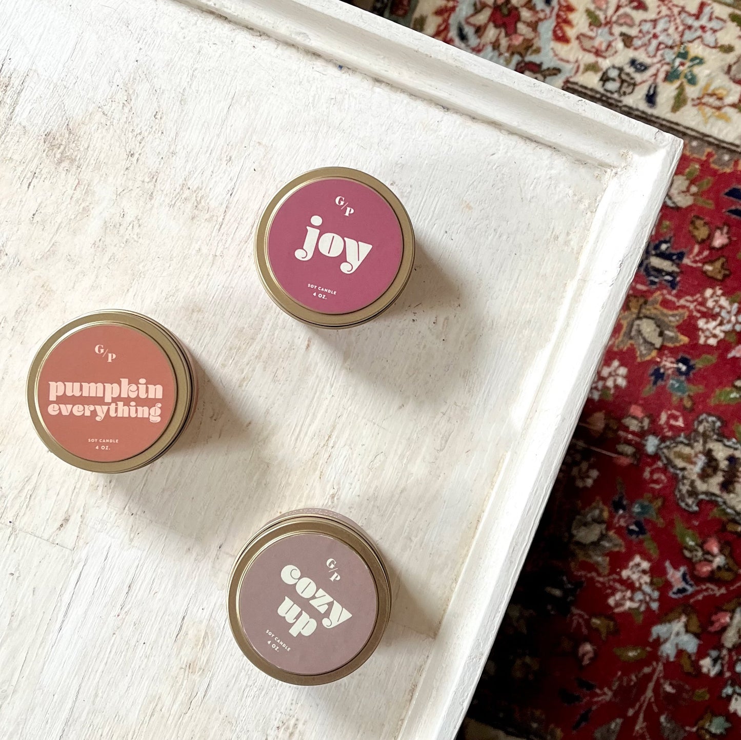 Cozy Up 4 oz. Just Because Candle Tin