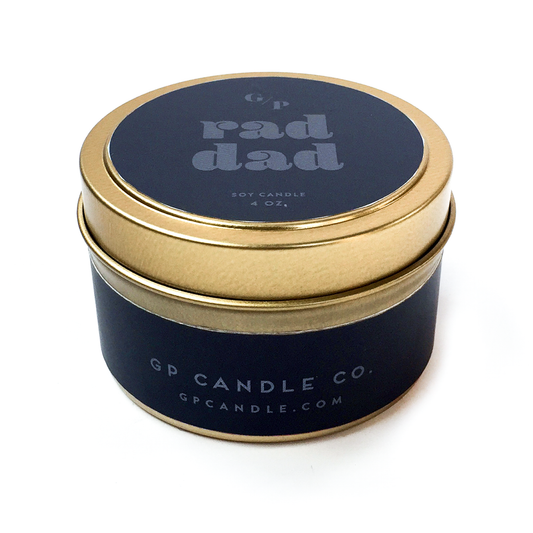 Rad Dad 4 oz. Just Because Candle Tin
