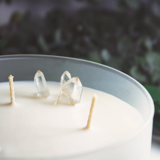 Clarity 16 oz. Ritual Candle (Bergamot + Geranium)