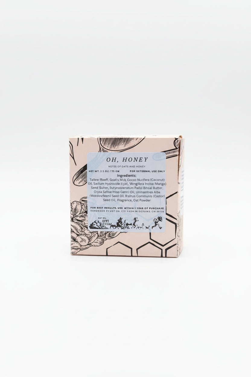 Oh, Honey Goat Milk & Tallow Shampoo Bar