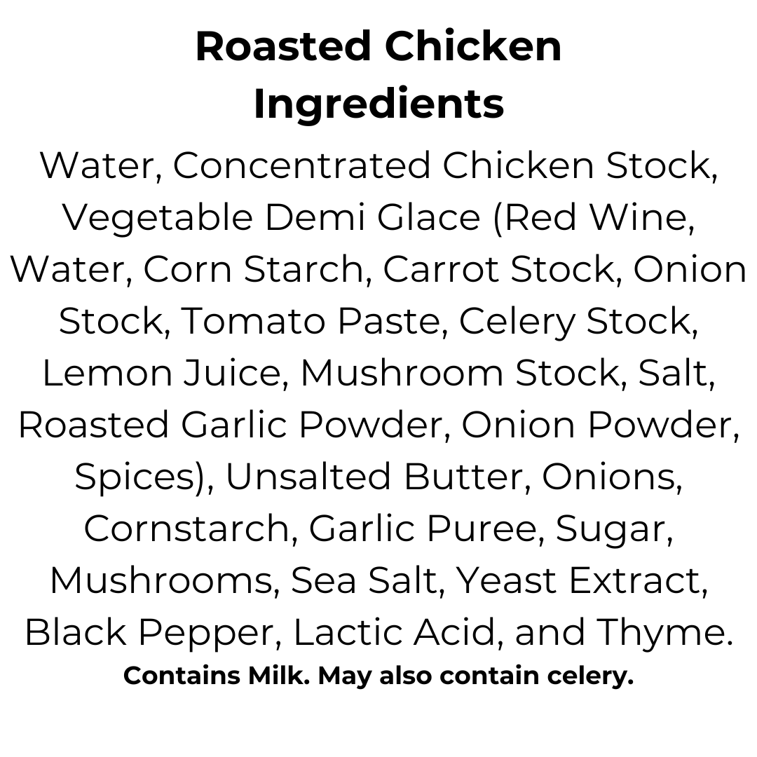 Roasted Chicken Gourmet Gravy