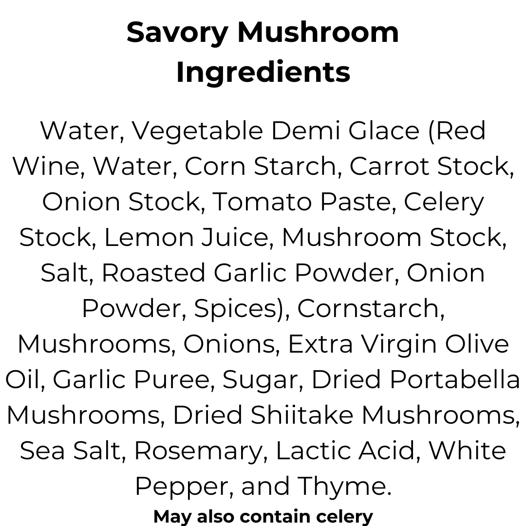 Savory Mushroom Gourmet Gravy