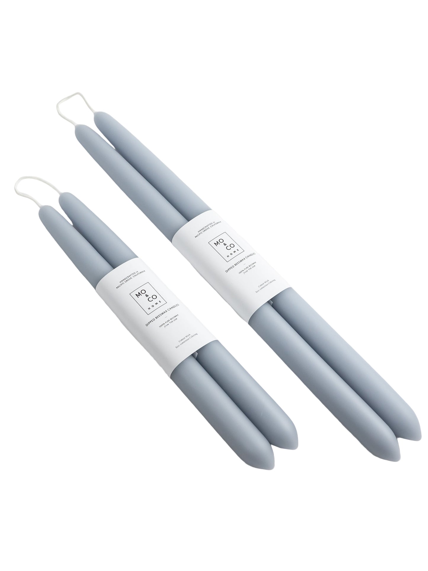 Bluebell | Dipped Beeswax Taper Candles