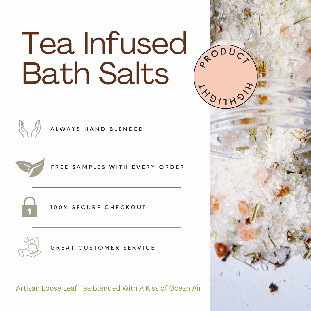 Romantic Getaway Tea-Infused Bath Salts