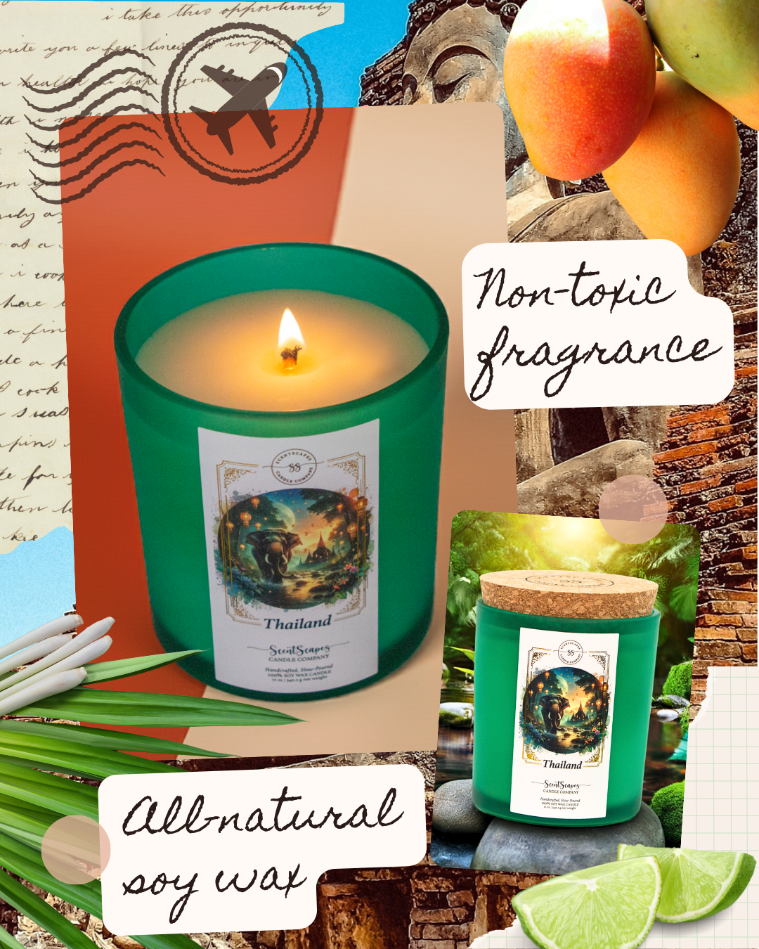 Thailand | Scented Soy Wax Candle