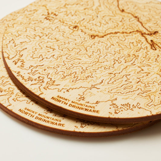Smoky Mountains Coaster Set