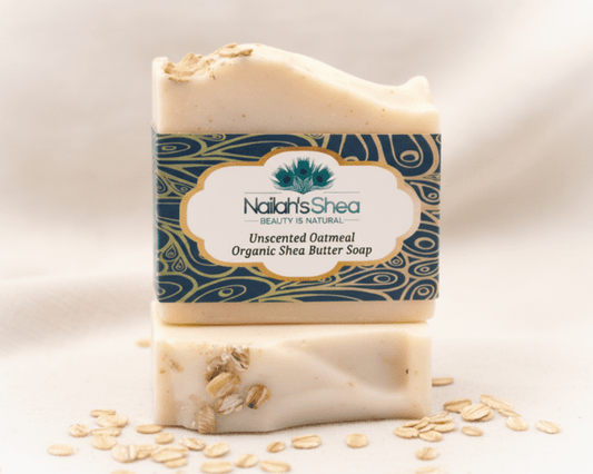Unscented Oatmeal Shea Butter Soap