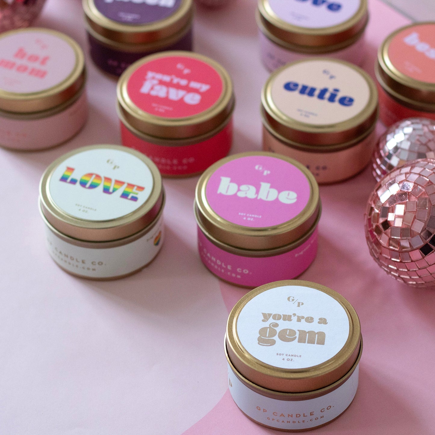You're My Fave 4 oz. Just Because Candle Tin