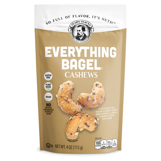 Everything Bagel Cashews | 4 oz | Brenmar