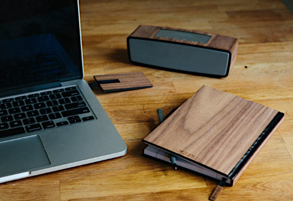 Handcrafted Wooden Journal / Planner (Laser-Engraved Pineapple)