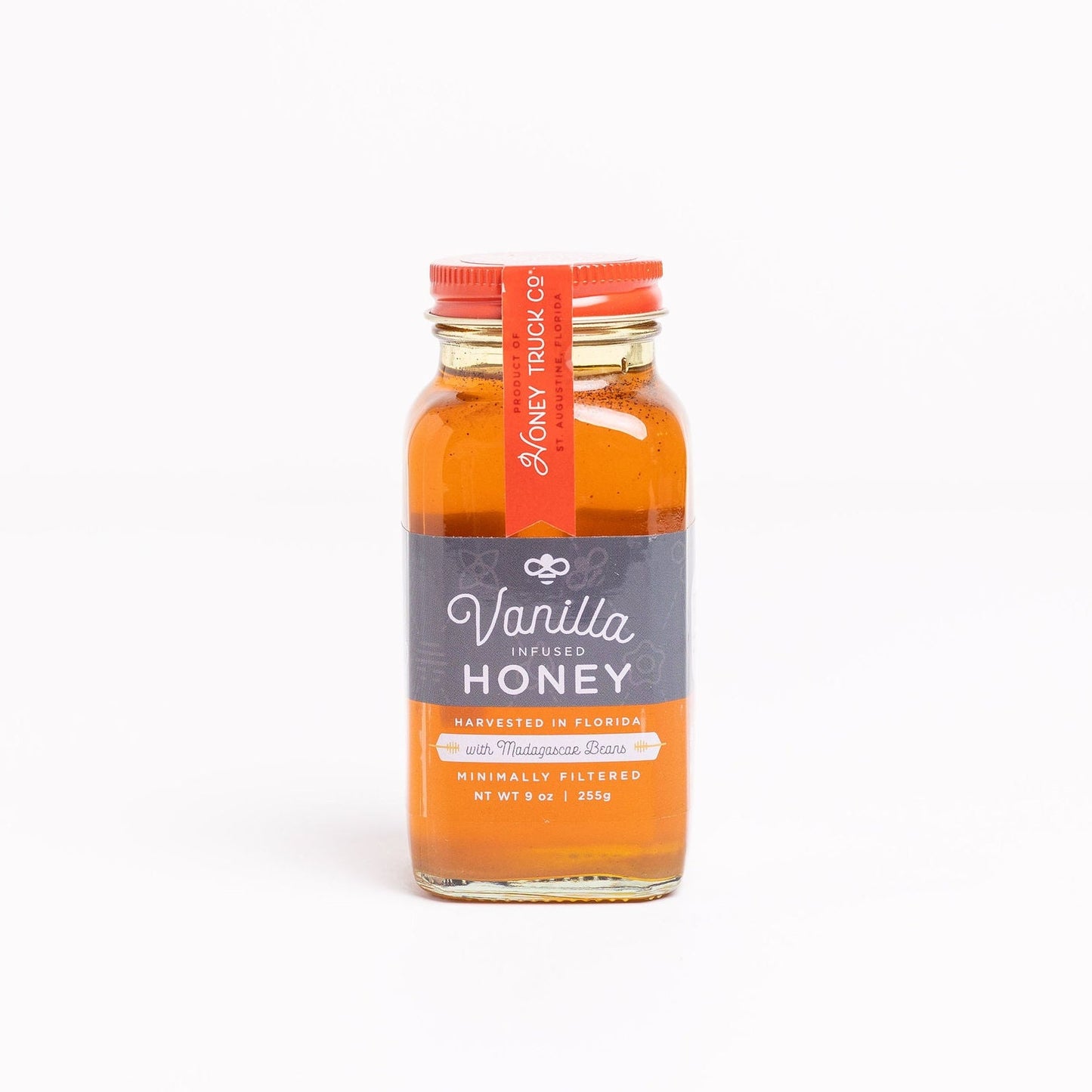 Raw Florida Vanilla Infused Honey