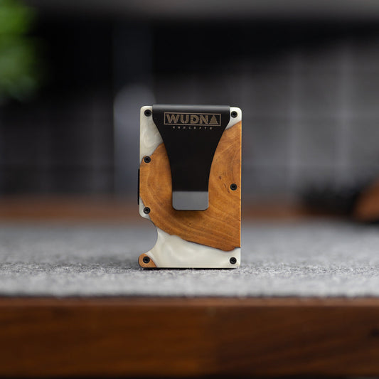 WUDN Adventure Wallet (Resin & Wood Coastline Collection)