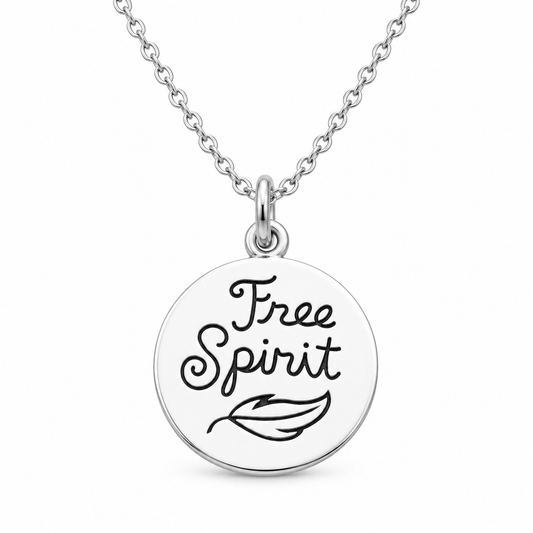 Free Spirit Necklace – Sterling Silver