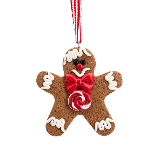 Gingerbread Ornament | Various Designs | Clay Art Originals