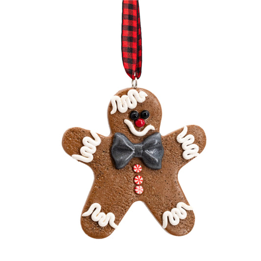 Gingerbread Ornament | Various Designs | Clay Art Originals