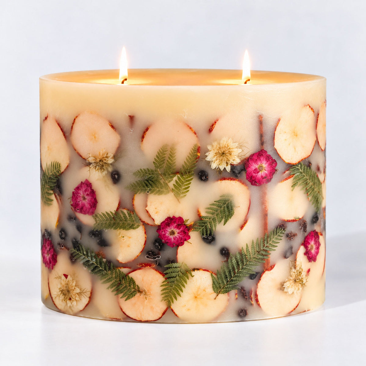Centerpiece Botanical Candle - Spicy Apple