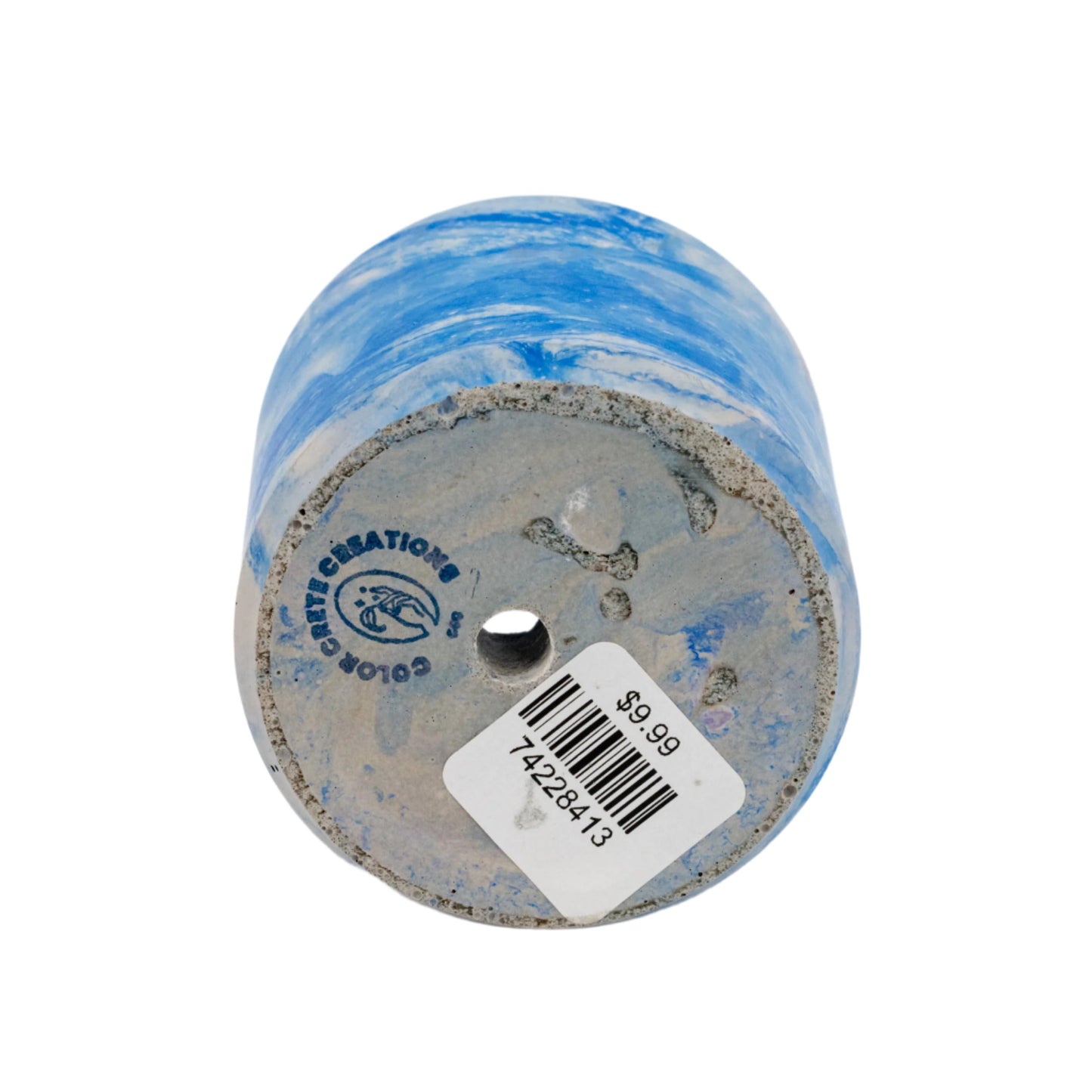 Concrete Pot | Multiple Colors | 2.75" x 2.75" | Color Crete Creations